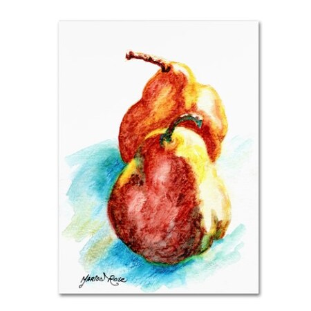 Trademark Fine Art Marion Rose 'Red Up' Canvas Art, 24x32 ALI15303-C2432GG